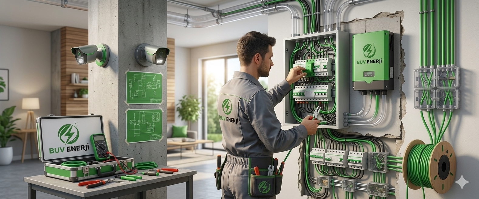 Bahçelievler Profesyonel Güneş Enerjisi ve Elektrik Tesisatı Kurulumu